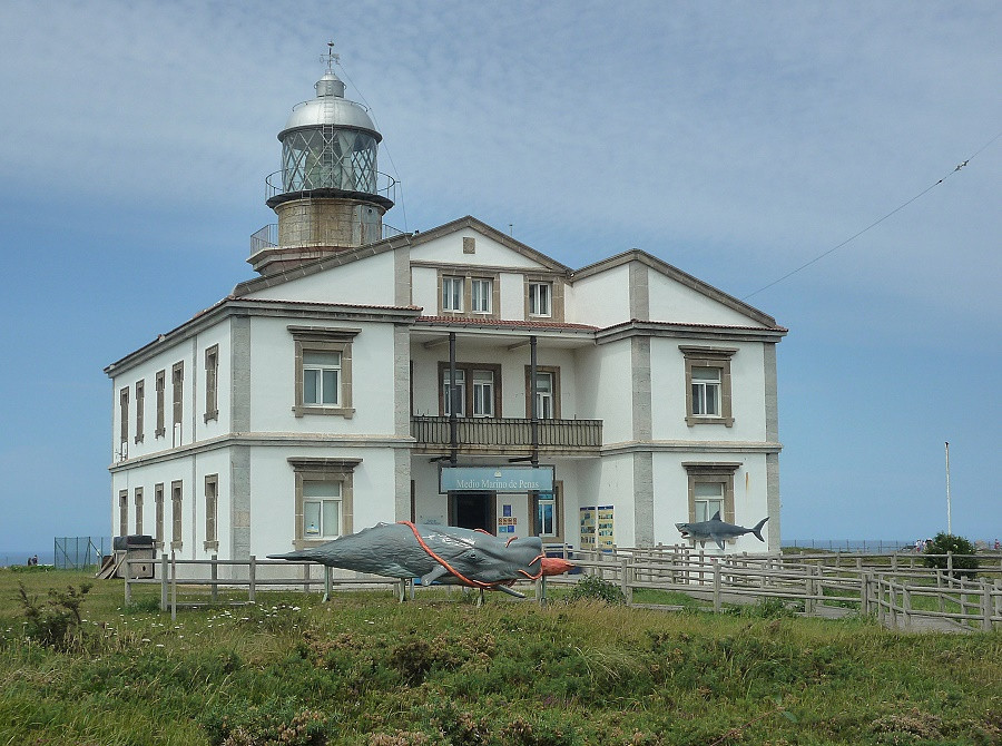 Faro de Cabo de Penas Nähe Gijon / Asturien
