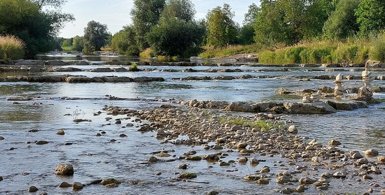 Mangfall im August 22