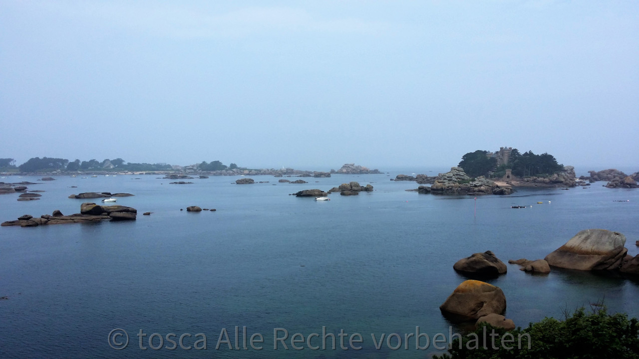  Insel Costaérès mit dem gleichnamigen Château 