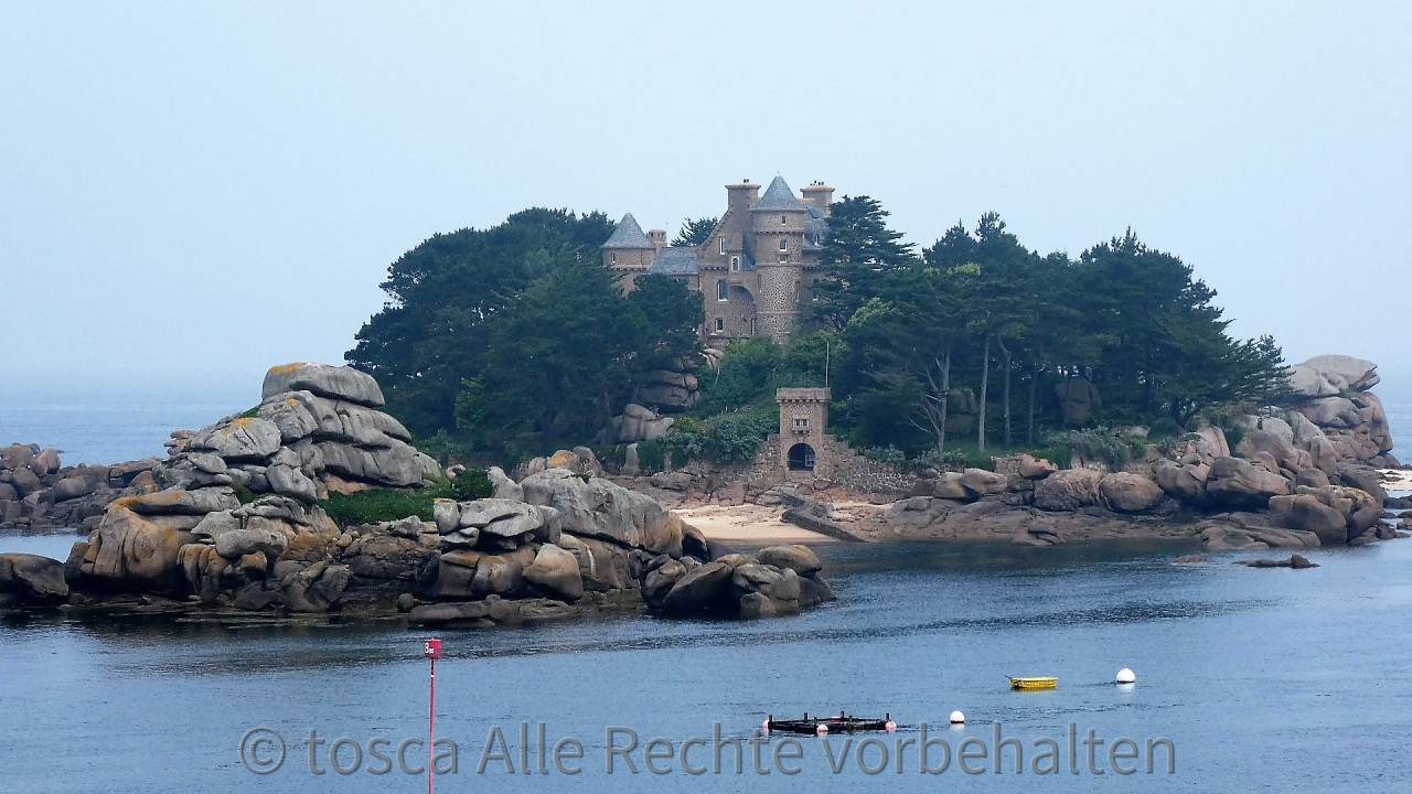  Insel Costaérès mit dem gleichnamigen Château 