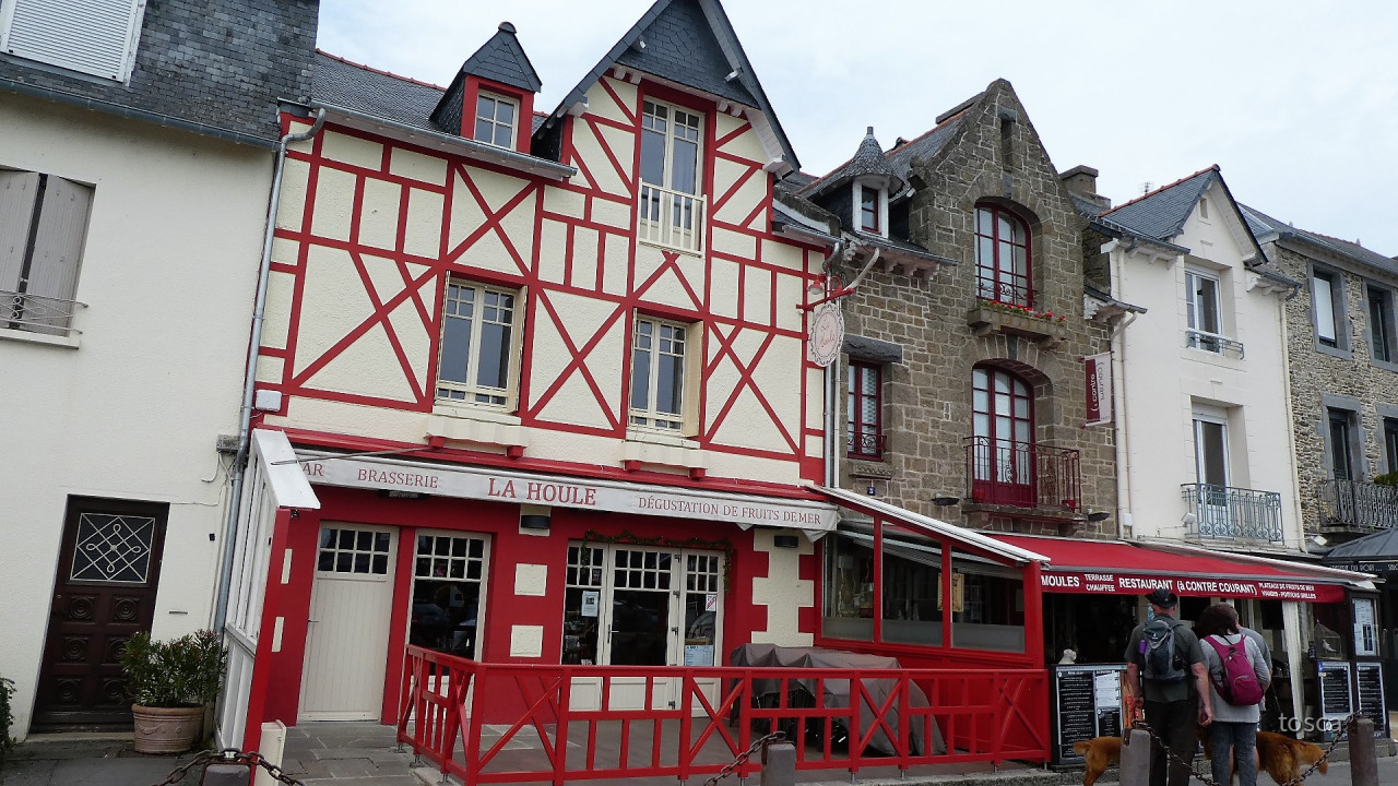 Cancale in der Bretagne mit den berühmten Austernbänken