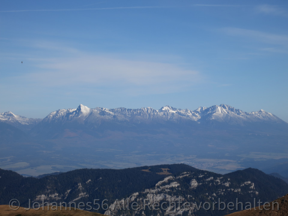 Wanderung in der Niederen Tatra