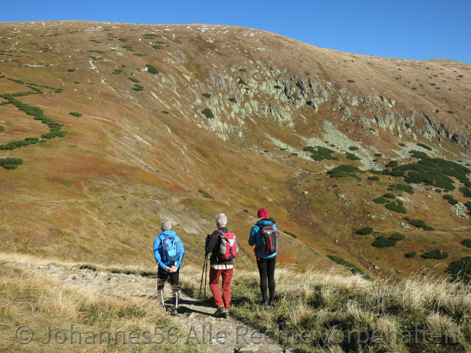 Wanderung in der Niederen Tatra
