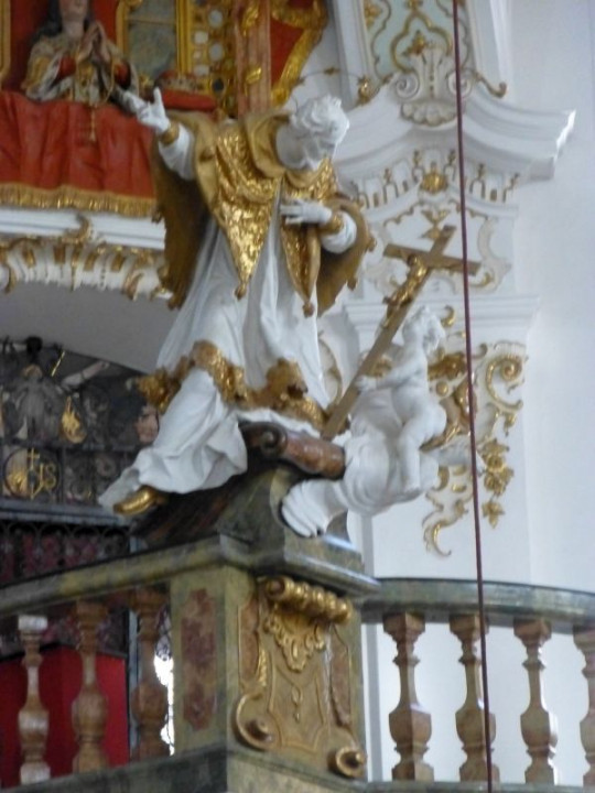 Andechs Klosterkirche Nepomuk