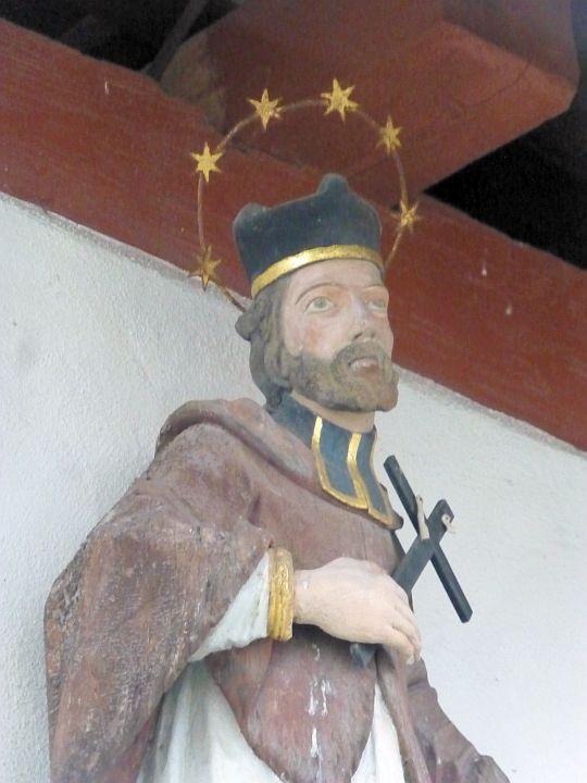 Aitrach Pfarrhof Nepomuk3