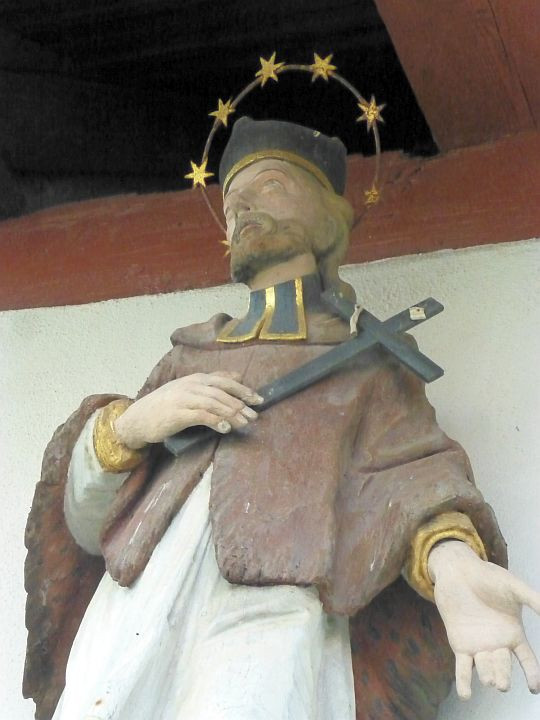 Aitrach Pfarrhof Nepomuk5