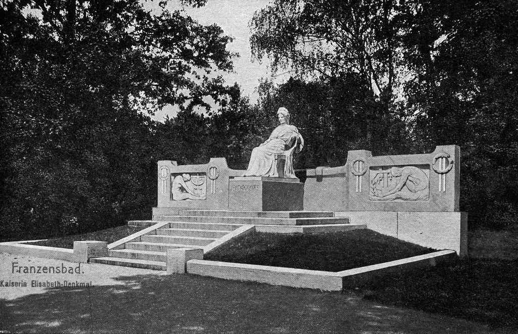 Franzensbad, Kaiserin Elisabeth-Denkmal1