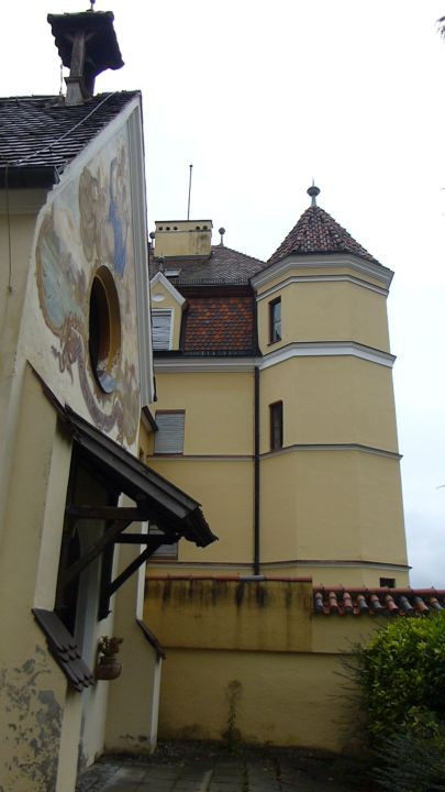 Garatshausen Schlosskapelle und altes Schloss