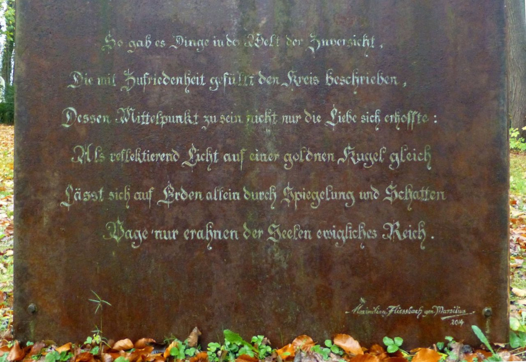 Garatshausen Schlosspark  Der Zeitpunkt2