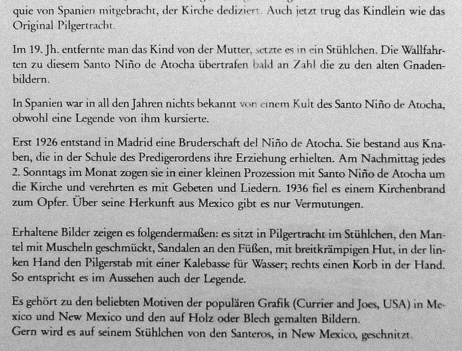 Atocha-Kindlein Legende2