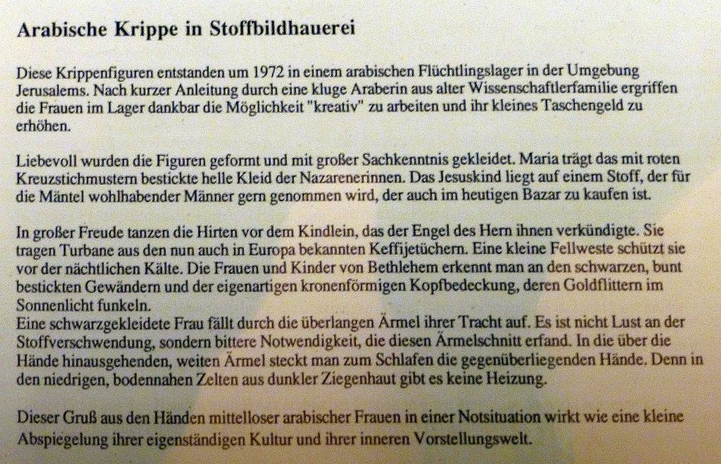 arabische Krippe Text