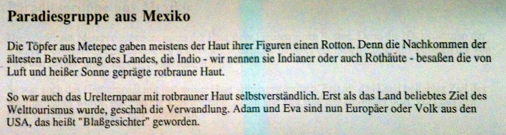 Paradiesgruppe Mexiko Text
