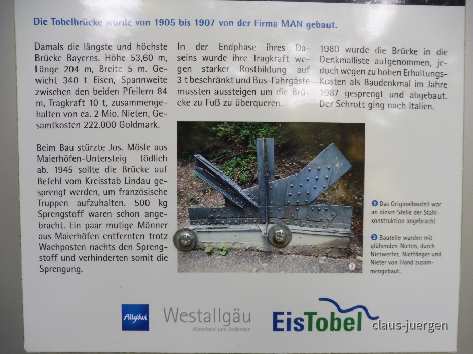 Argentobelbrücke Eistobel
