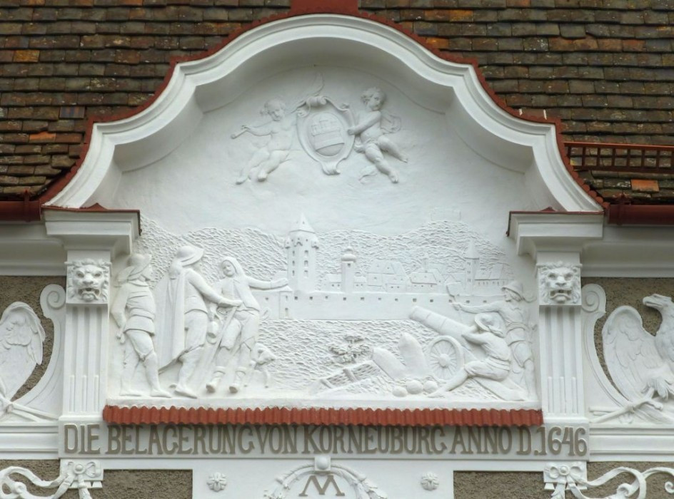 Korneuburg > Kladivohaus > Belagerungsrelief 1646