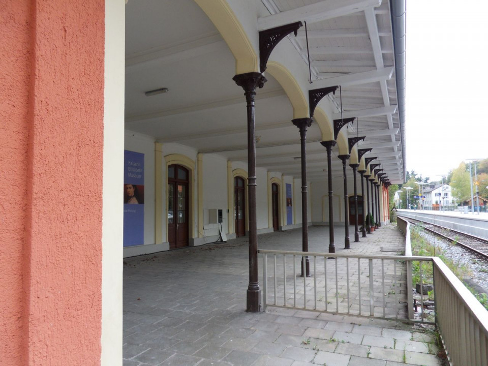 Possenhofen Bahnhof Perron