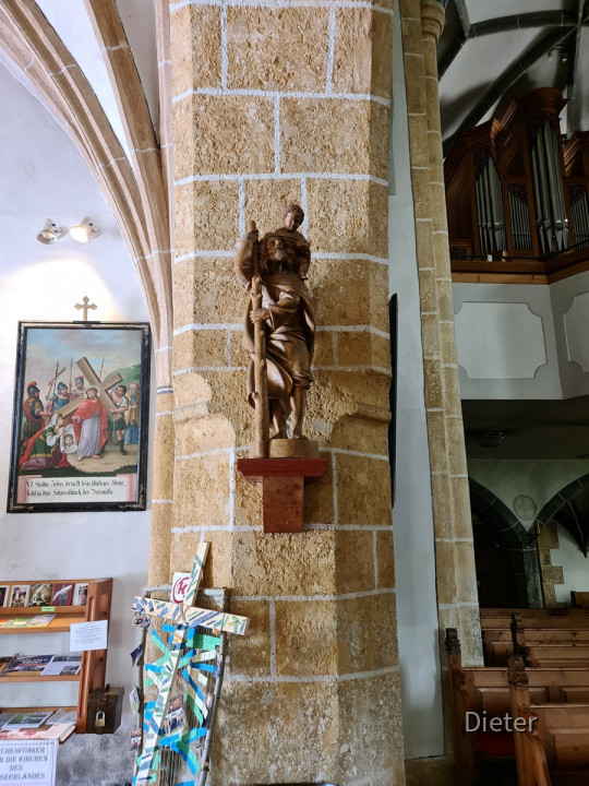 Christopherus in der Pfarrkirche Bad Aussee
