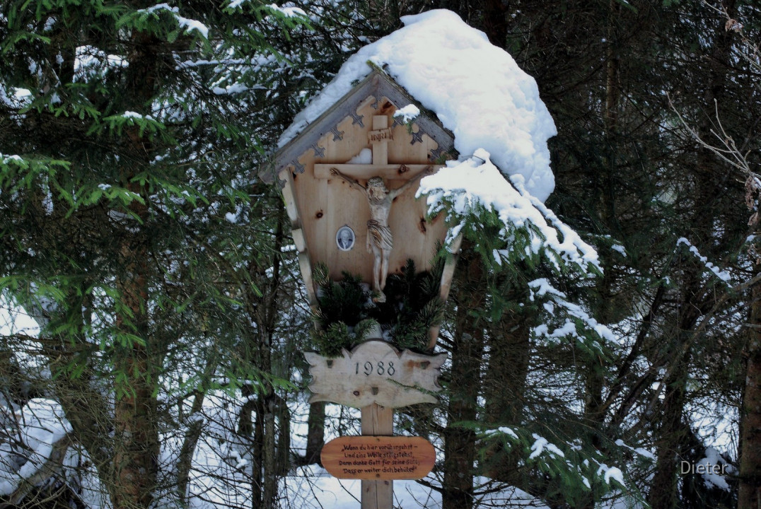 Wegkreuz in der Finkau 