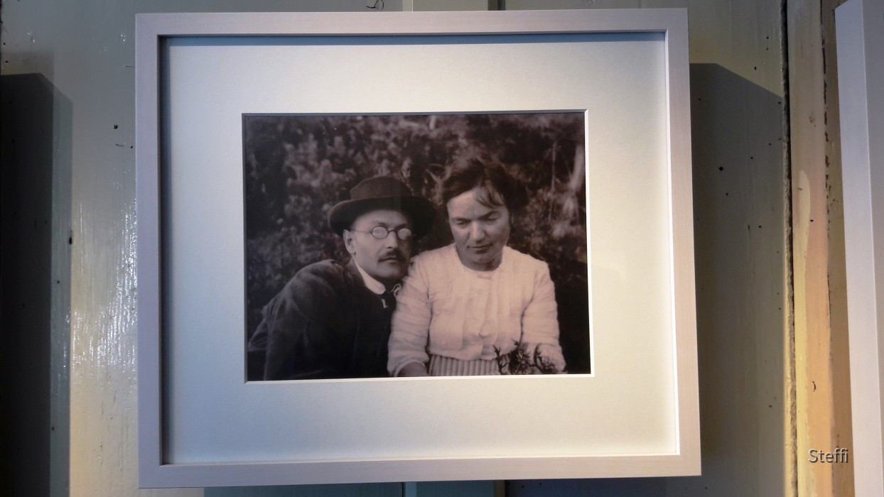 Hermann Hesse und seine erste Ehefrau "Mia"