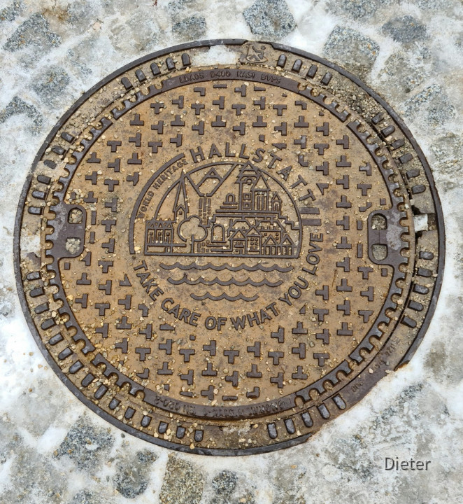 Kanaldeckel Hallstatt