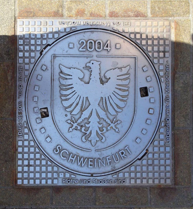Kanaldeckel Schweinfurt