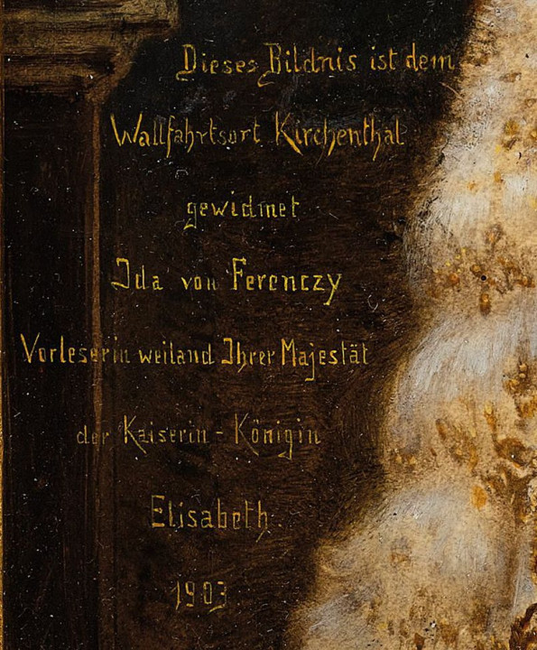 Maria Kirchental Widmung Ida Ferenczy