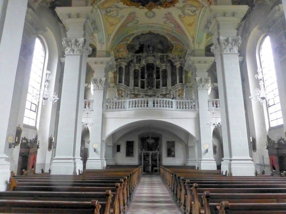 Amorbach, St. Gangolf, innen2