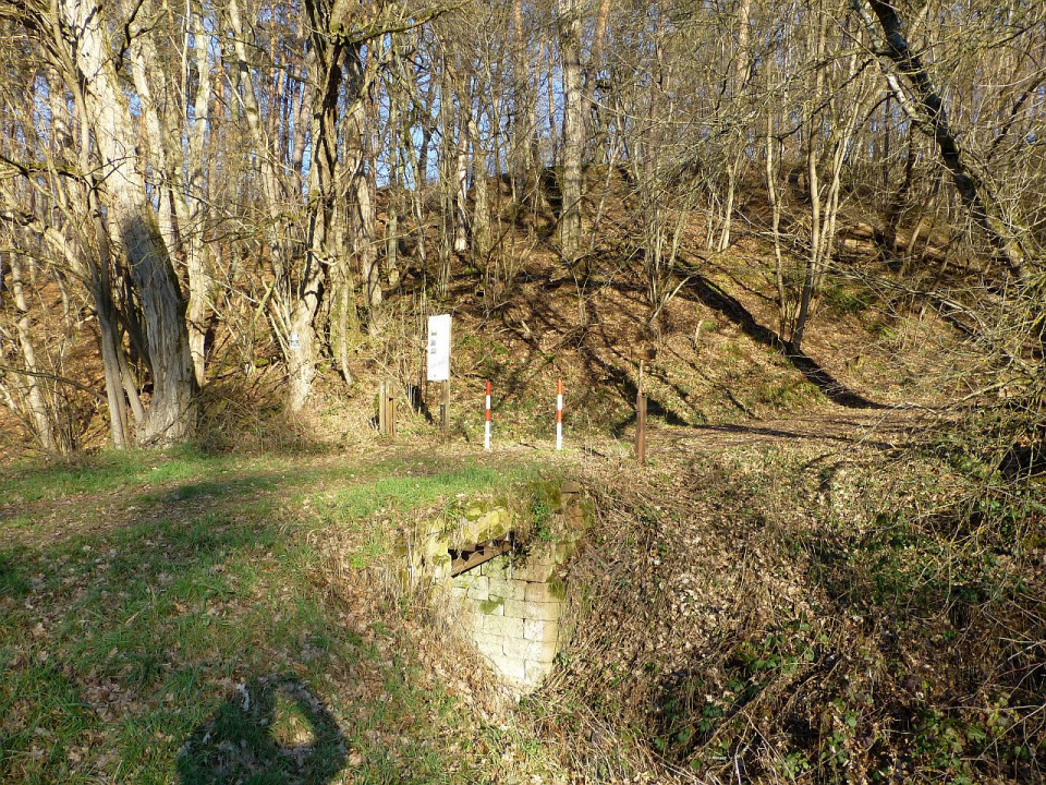 Steinbruch Zugang