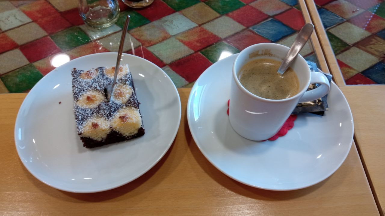 Schokoladenfabrik zweites Frühstück