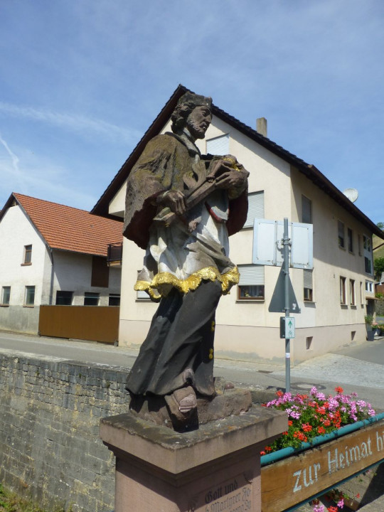 Königheim Nepomukbrücke Nepomuk2