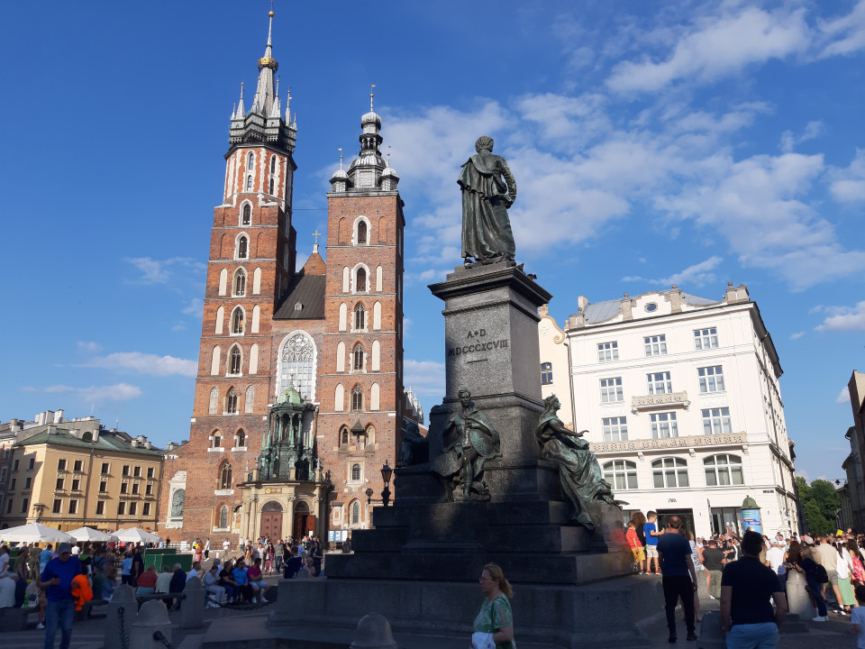 Krakau Marienkirche > Nepomuk