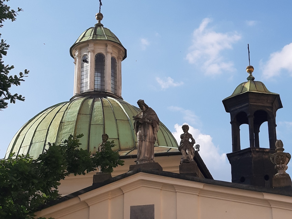 Krakau Adalbertkirche > Nepomuk