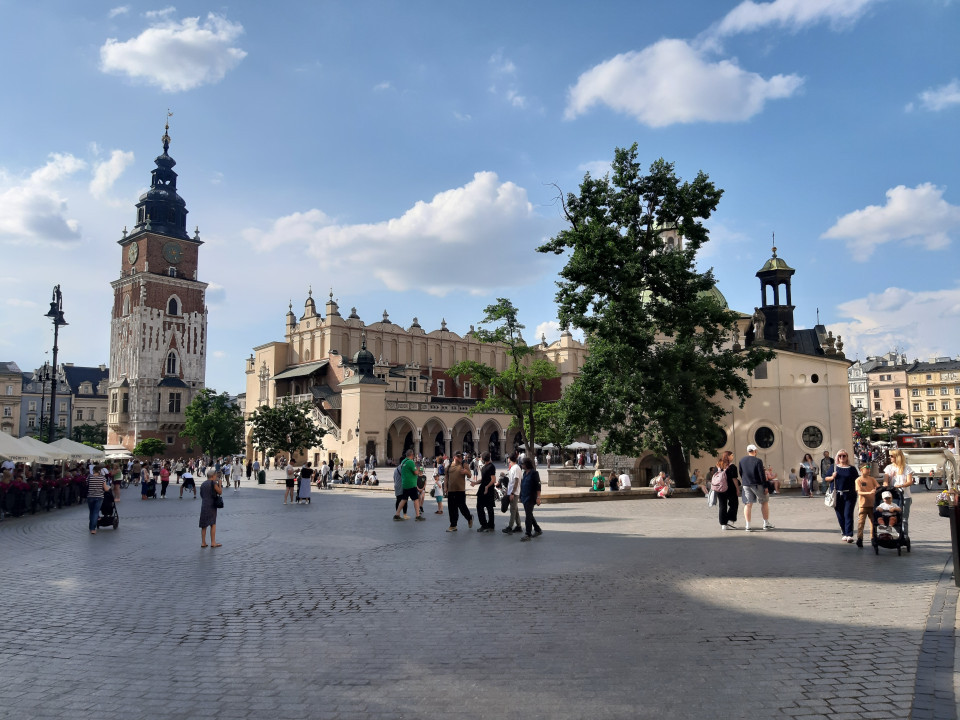 Krakau Adalbertkirche > Nepomuk