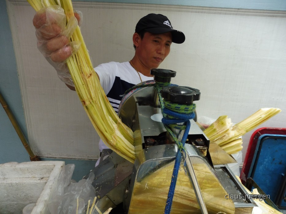 Thailand Zuckerrohrsaft