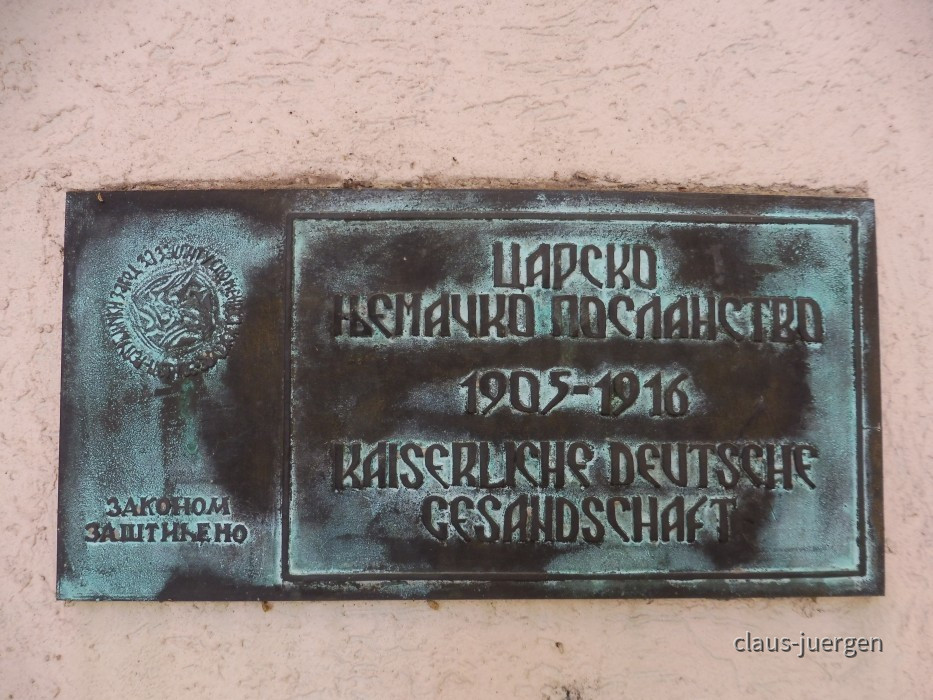 Cetinje Kaiserliche Deutsche Gesandtschaft