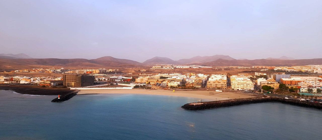 Fuerteventura, Puerto de Rosario, Strand