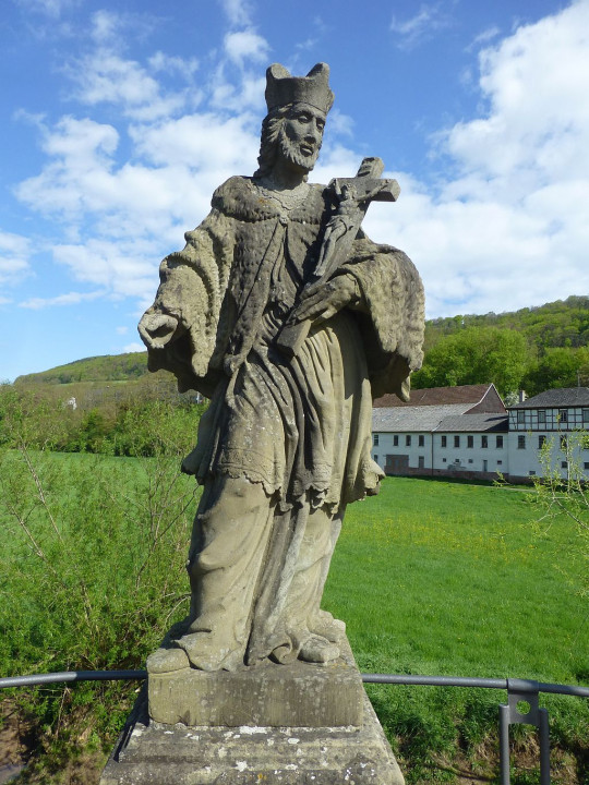Euerdorf, Saalebrücke, Nepomuk2