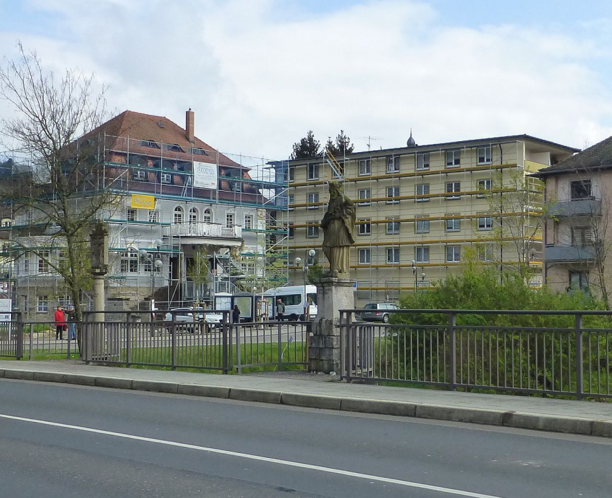 Bad Brückenau Sinnbrücke Nepomuk1
