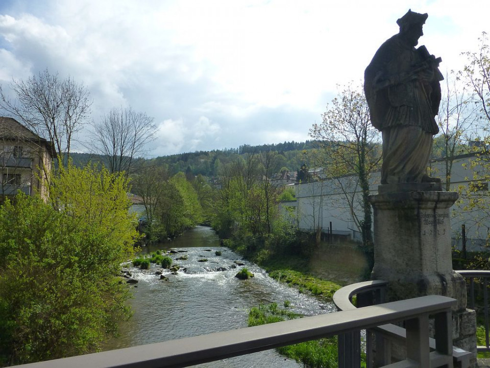 Bad Brückenau Sinnbrücke Nepomuk2