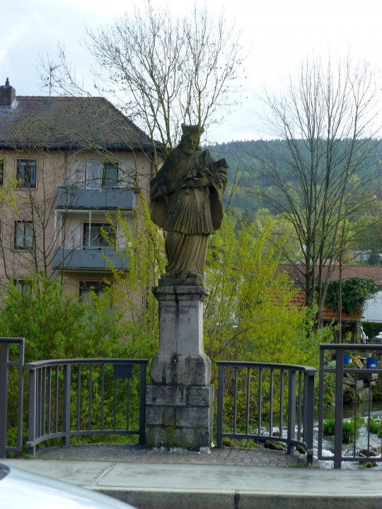 Bad Brückenau Sinnbrücke Nepomuk3