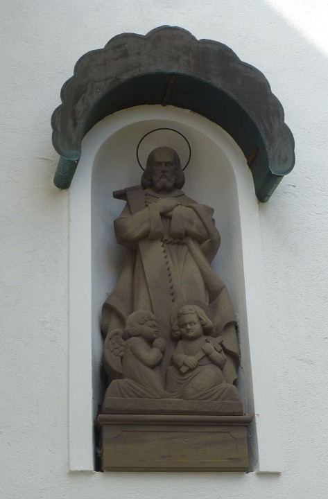 Garitz Nepomukkirche unbekannter Heiliger