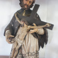 Nepomuk Statue in der Reussbrücke bei Bremgarten