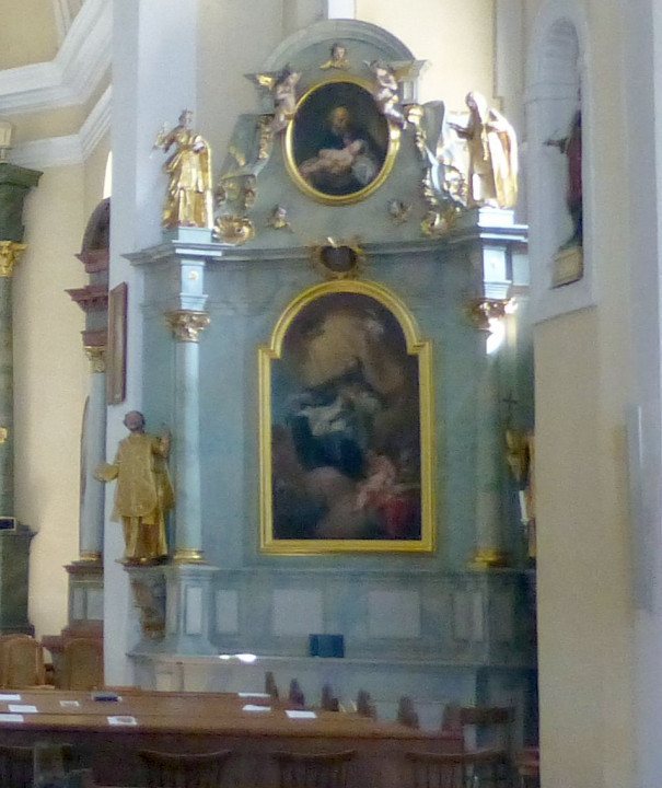 Nižná Šebastová Kirche Jesus und Maria11