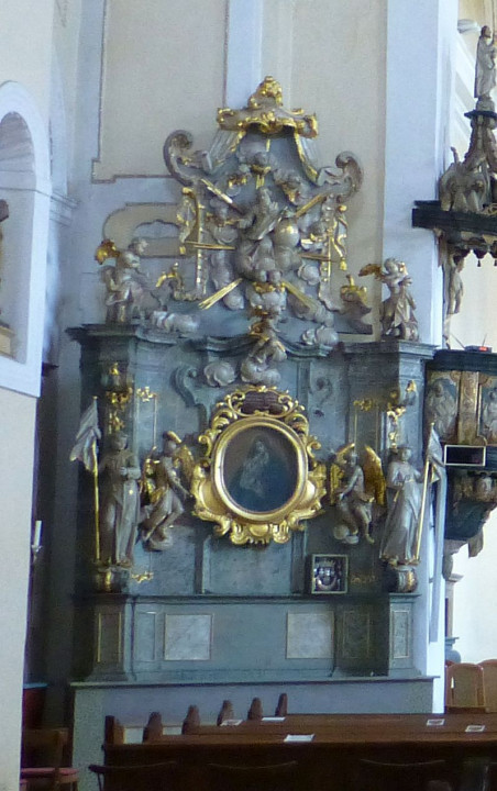 Nižná Šebastová Kirche Jesus und Maria9