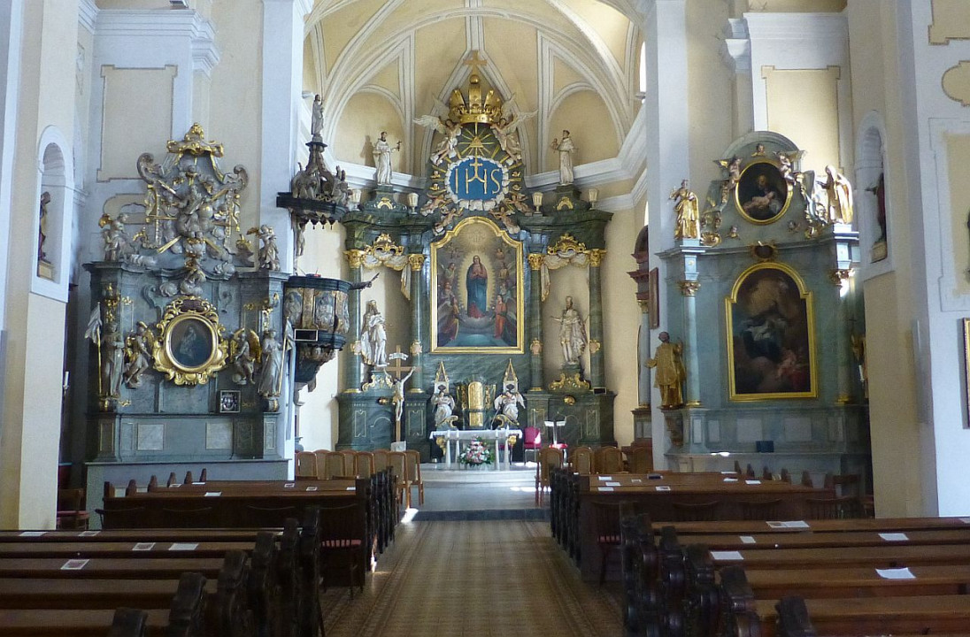 Nižná Šebastová Kirche Jesus und Maria8