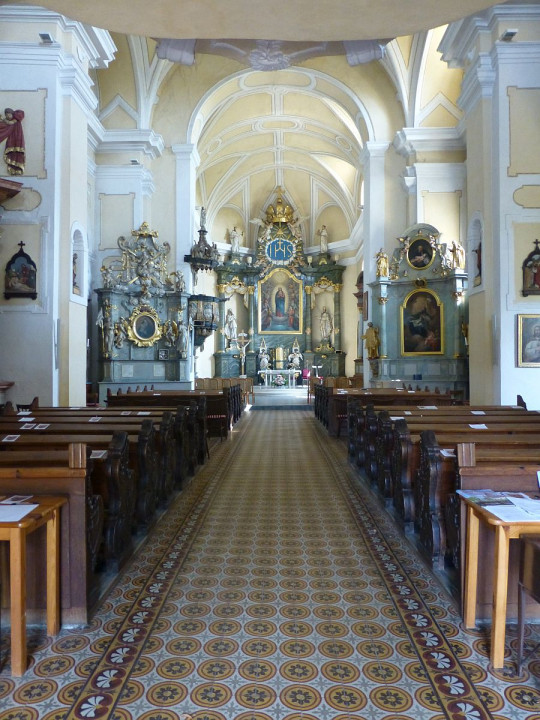 Nižná Šebastová Kirche Jesus und Maria7