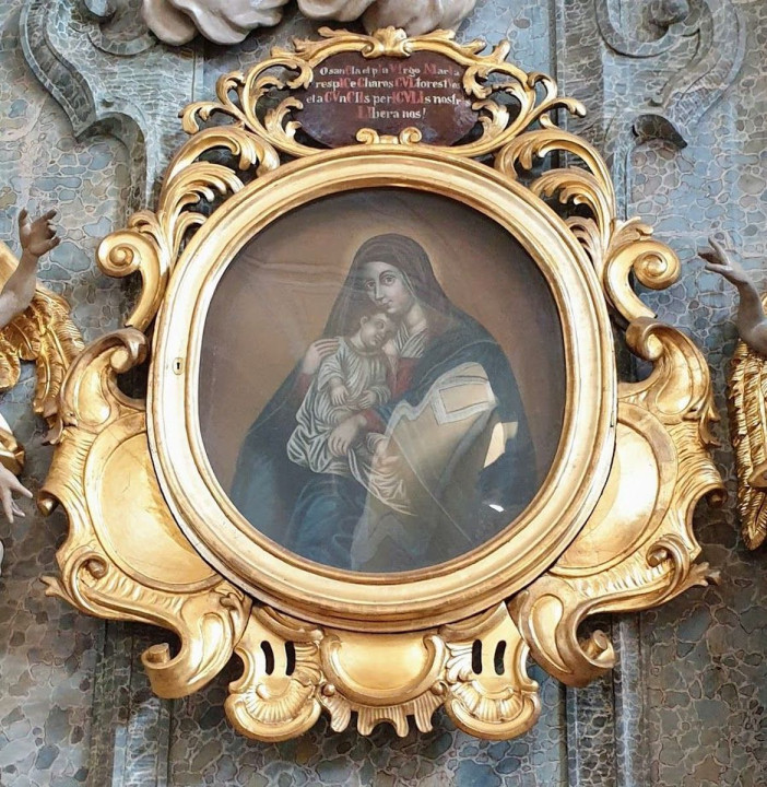 Nižná Šebastová Kirche Jesus und Maria10