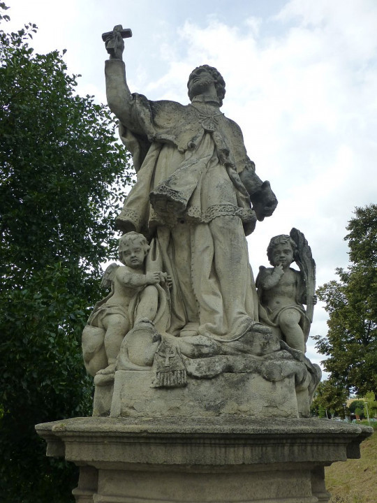 Vác, Brücke, Nepomuk3