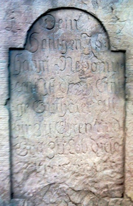 Gräfendorf>Nepomuk>Sockelinschrift