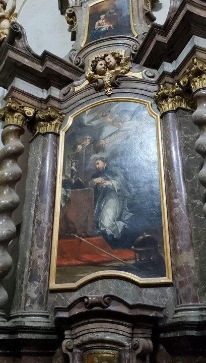 Prag Anbaukapelle Sankt Georg am Hradschin < Nepomuk