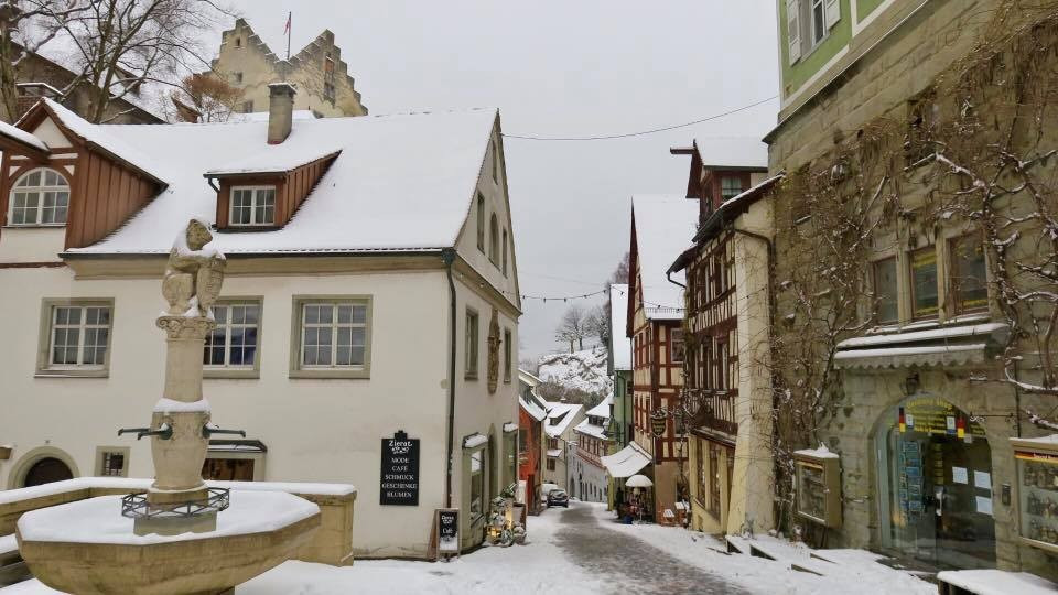 Meersburg im Winterkleid